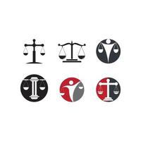 advocatenkantoor logo afbeelding vector