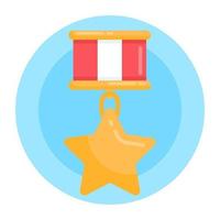 legerprijs en badge vector