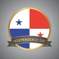 Panama vlag. Panama onafhankelijkheidsdag vector