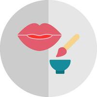 lip exfoliator vector icoon ontwerp