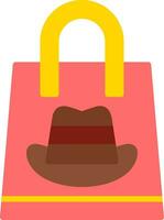 boodschappen doen cowboy vector icoon ontwerp