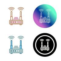 router vector pictogram