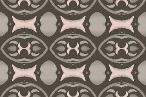 ikat damast paisley borduurwerk achtergrond. ikat naadloos meetkundig etnisch oosters patroon traditioneel. ikat aztec stijl abstract ontwerp voor afdrukken textuur,stof,sari,sari,tapijt. vector