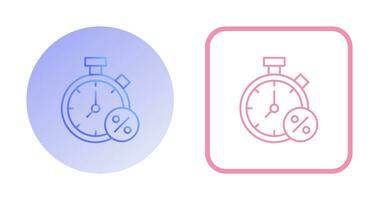 timer vector icoon