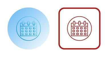 kalender vector pictogram