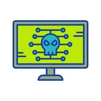 malware vector pictogram