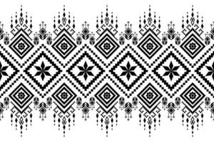 natuur jaargangen kruis steek traditioneel etnisch patroon paisley bloem ikat achtergrond abstract aztec Afrikaanse Indonesisch Indisch naadloos patroon voor kleding stof afdrukken kleding jurk tapijt gordijnen en sarong vector