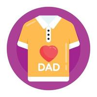 liefde papa shirt vector