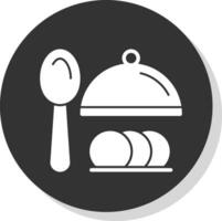 avondeten vector icoon ontwerp