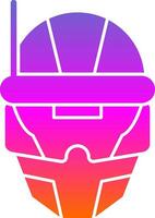 cyberspace helm vector icoon ontwerp