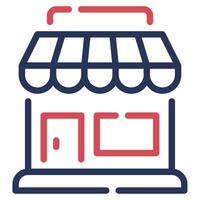 winkel gebouw icoon voor uiux, web, app, infografisch, enz vector