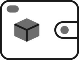 portemonnee vector pictogram