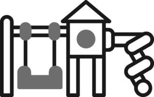 speeltuin vector pictogram