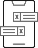 pictogram voor meldingsvector vector