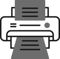 printer vector pictogram