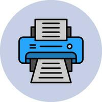 printer vector pictogram