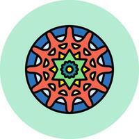 mandala vector icoon