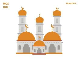 moskee vector ontwerp gratis download