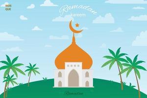 ramadan achtergrond afbeelding gratis download vector