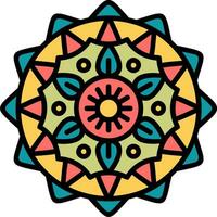 mandala vector icoon