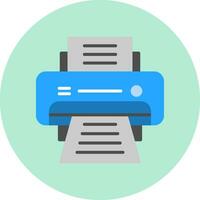 printer vector pictogram