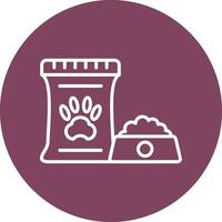 voedsel voor huisdieren vector pictogram