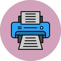 printer vector pictogram