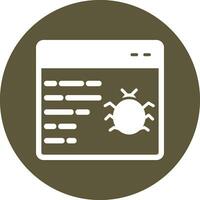 bug vector pictogram