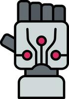 bionisch hand- vector icoon