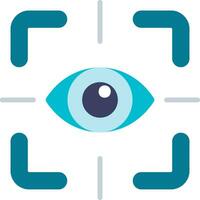 oog test vector icoon