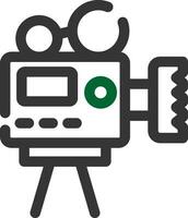 video camera creatief icoon ontwerp vector