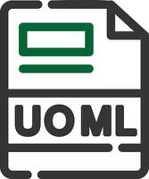 uoml creatief icoon ontwerp vector