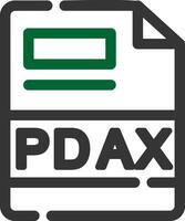 pdax creatief icoon ontwerp vector