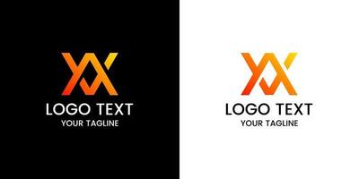 letter x logo ontwerp vector