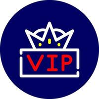 vip creatief icoon ontwerp vector