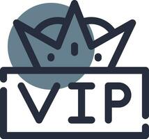 vip creatief icoon ontwerp vector