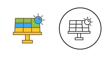 zonne-energie vector pictogram