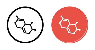 molecuul vector pictogram