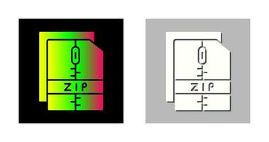 ritssluiting het dossier vector icoon