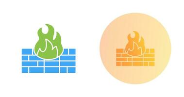 firewall vector pictogram