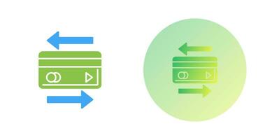 transactie vector icoon