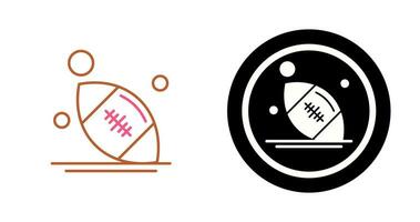 rugby vector pictogram