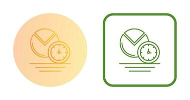 cirkeldiagram vector pictogram