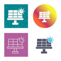 zonne-energie vector pictogram