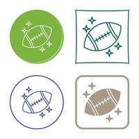 rugby vector pictogram