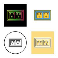 stopcontact vector pictogram