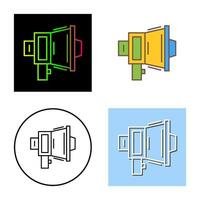 megafoon vector pictogram