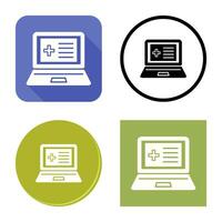 laptop vector pictogram