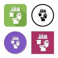 toilet vector pictogram