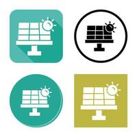 zonne-energie vector pictogram